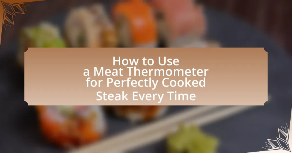 How to Use a Meat Thermometer for Perfectly Cooked Steak Every Time